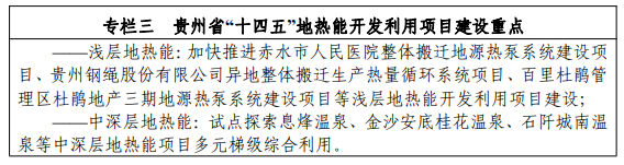 地大熱能：貴州新能源發(fā)展“十四五”規(guī)劃地?zé)嵬顿Y超100億！
